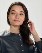 Marine Segolene Lammfelljacke