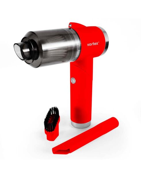 Aspirateur à main sans fil rouge