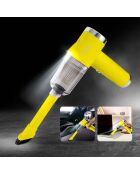 Aspirateur à main sans fil jaune