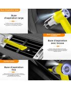 Aspirateur à main sans fil jaune