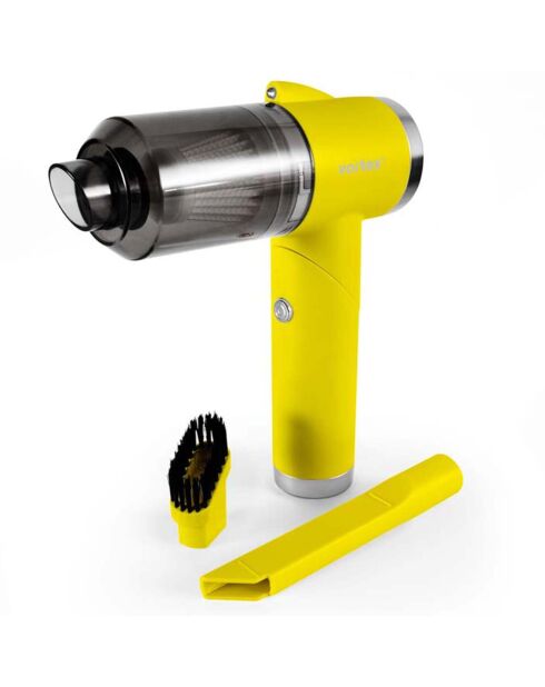Aspirateur à main sans fil jaune