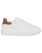 Sneakers Carrie blanc/marron