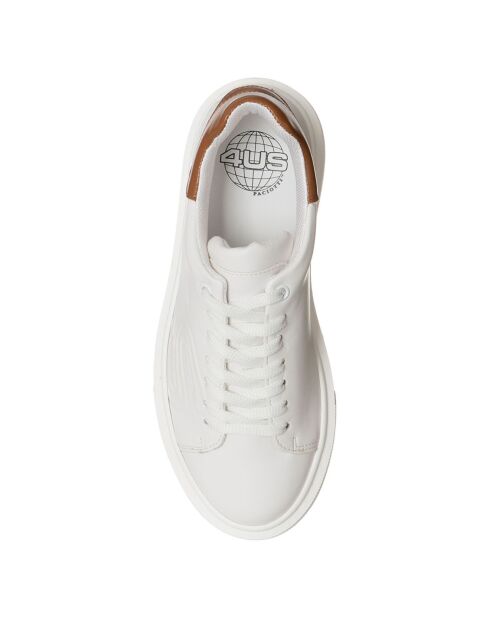 Sneakers Carrie blanc/marron