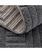 Tapis Stone anthracite - 80x150 cm