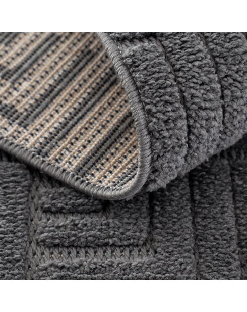 Tapis Stone anthracite - 80x150 cm