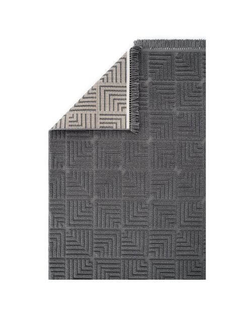 Tapis Stone anthracite - 80x150 cm