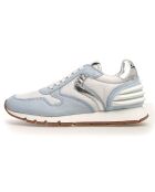 Sneakers en Cuir Julia blanc/bleu ciel