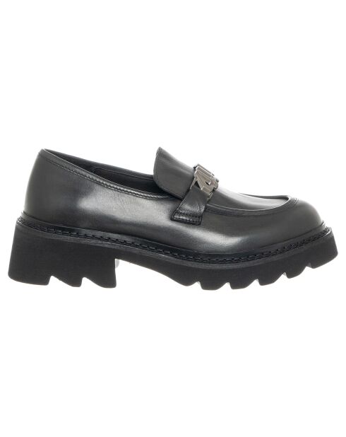 Mocassins en Cuir Street  noirs