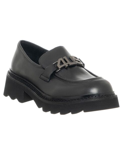 Mocassins en Cuir Street  noirs