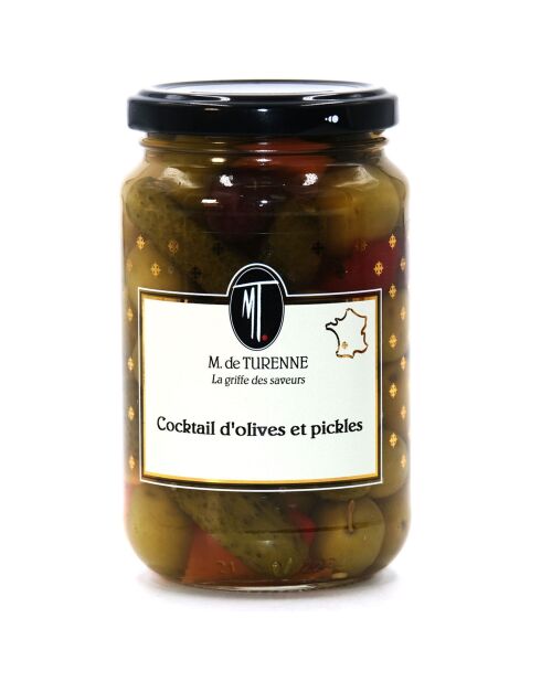 Pot de cocktail Olives & Pickles 37 cl