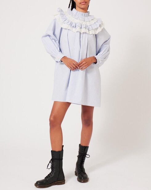 Robe Baby Sailor rayée bleue