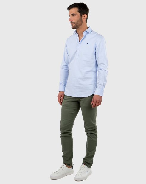 Chemise bleu ciel