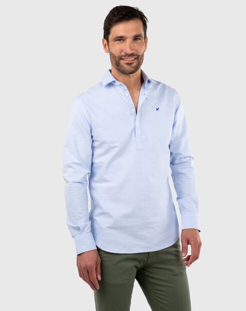 Chemise bleu ciel