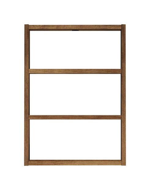 Étagère murale Pr1-Br noyer - 43.2x60x9 cm
