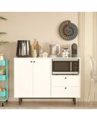 Armoire multi-usages RE2-W blanche - 88x85x35.5 cm