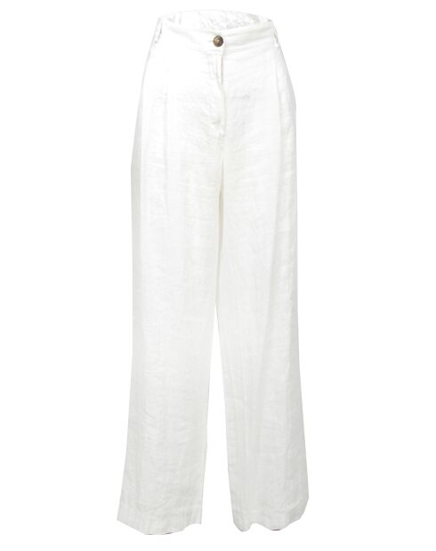 Pantalon 100% Lin Cara écru