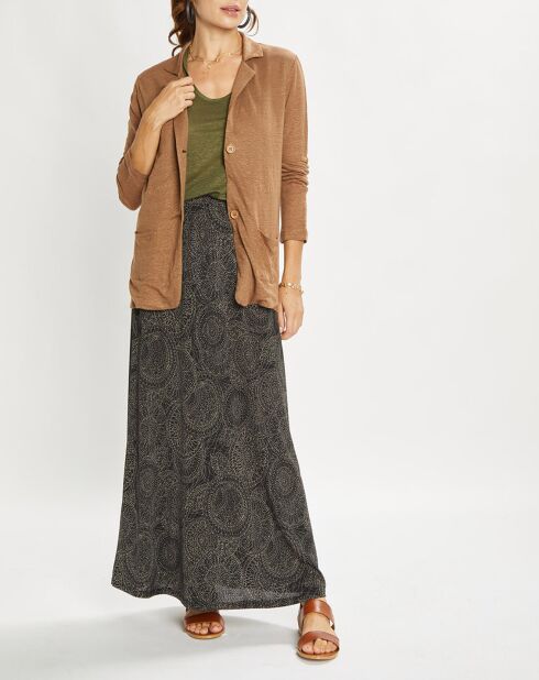 Veste 100% Lin Essential écorce