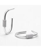 Boucle d'oreilles en Argent
