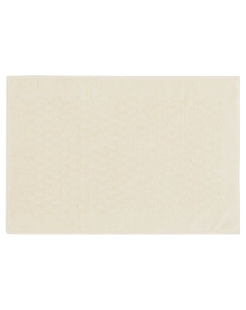 Tapis de bain K3 logo crème