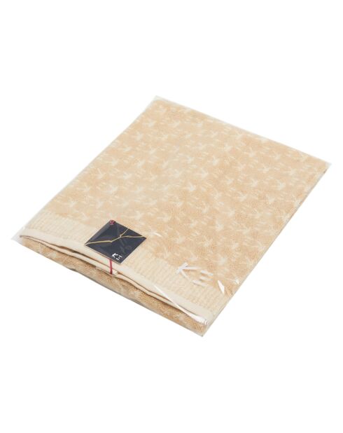 Serviette de bain Jima crème