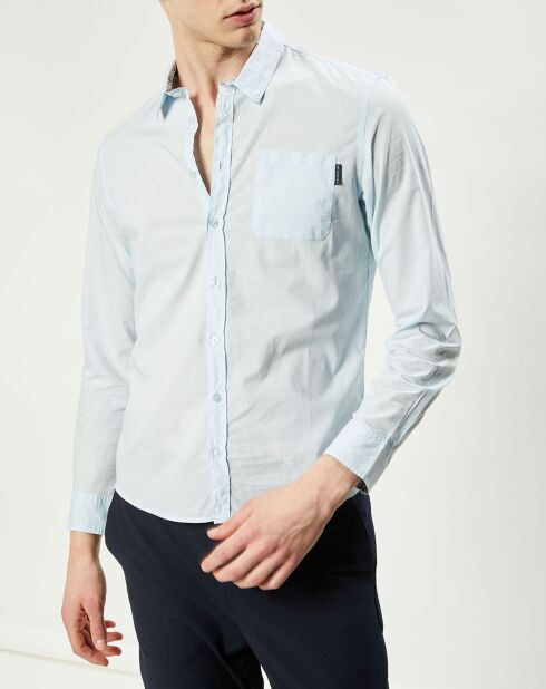 Chemise regular Earl ciel