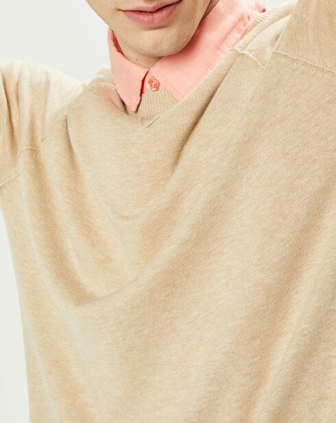 Pull Oji beige