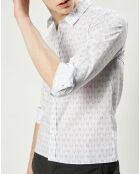 Chemise regular Dexter blanche