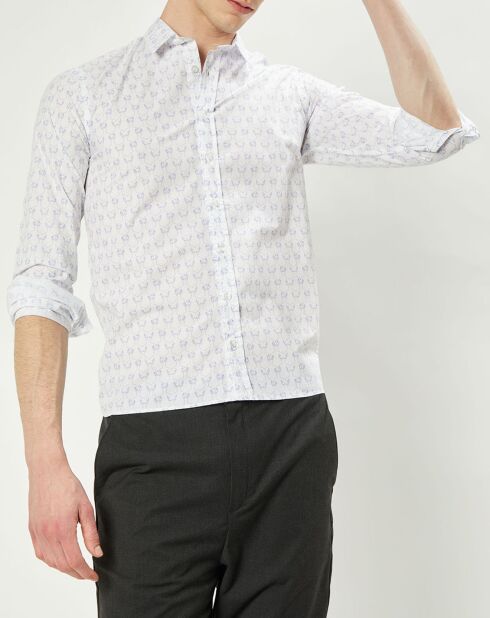 Chemise regular Dexter blanche