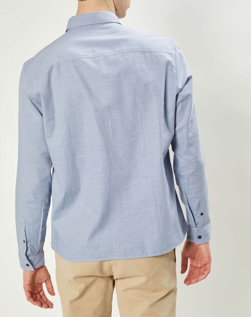 Chemise en Popeline Telo imprimée ciel