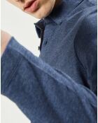 Chemise en Jersey Fulvio chambray