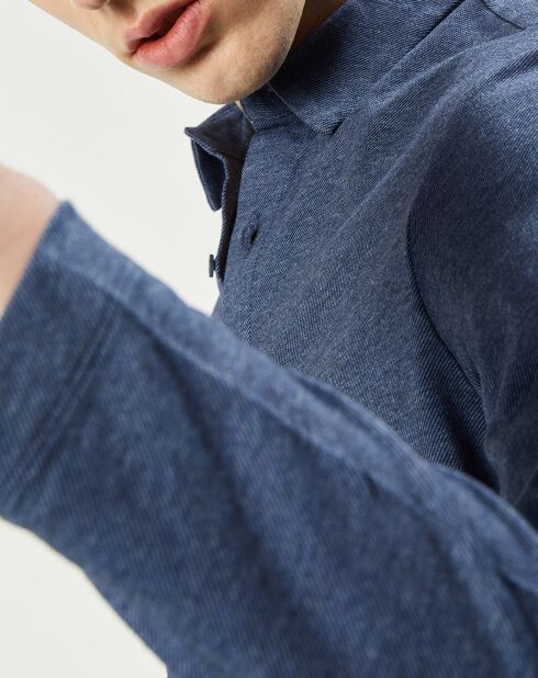 Chemise en Jersey Fulvio chambray