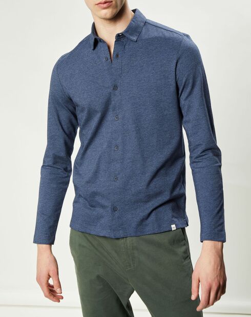 Chemise en Jersey Fulvio chambray