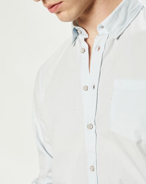 Chemise regular Ocean bleu clair