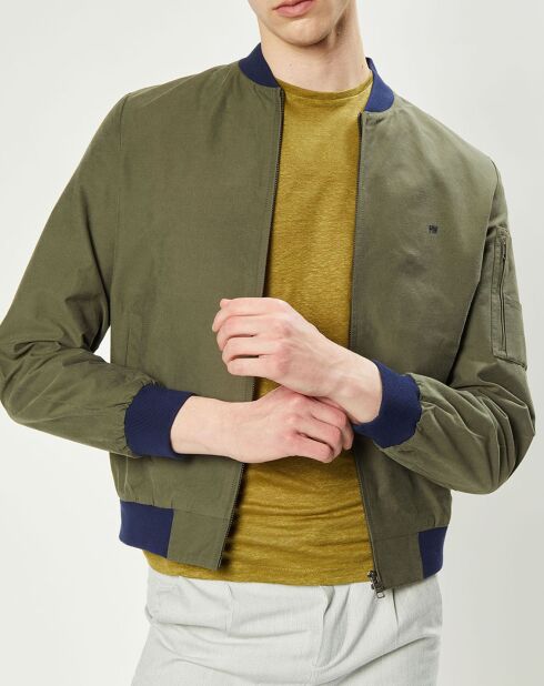 Blouson Buly kaki/marine