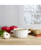 Bol à soupe vlora beige - 13.5x7x13.5 cm