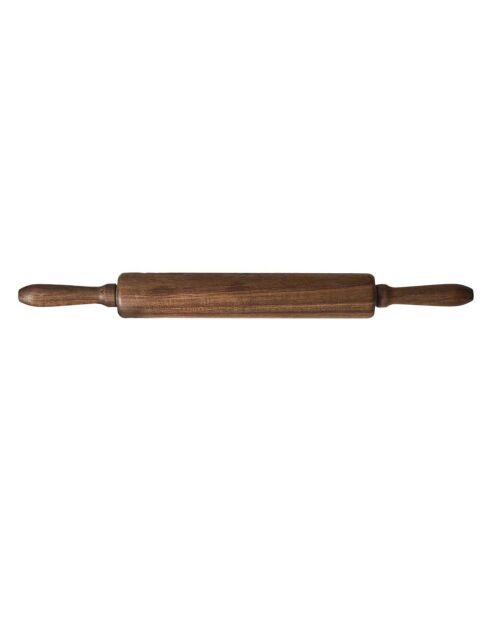 Rouleau patissier acacia marron - 45x4.5x4.5 cm