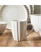 2 mugs vlora beiges - 8.2x4.4x8.2 cm