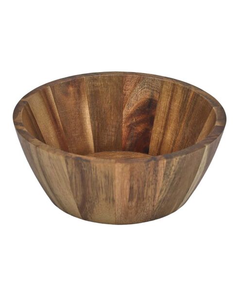 Bol acacia marron - 16x7.7x16 cm