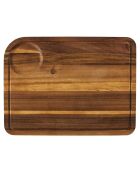 Planche a decouper acacia marron - 46x1.5x34.5 cm