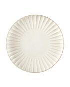 6 assiettes dessert vlora beiges - D.21 cm