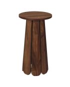 Table d'appoint will marron - 30x55x30 cm