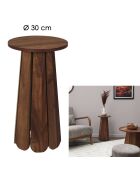 Table d'appoint will marron - 30x55x30 cm