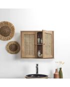 Armoire murale bali marron - 60x50x20 cm