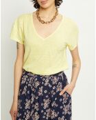 T-Shirt 100% Lin Quassi citron