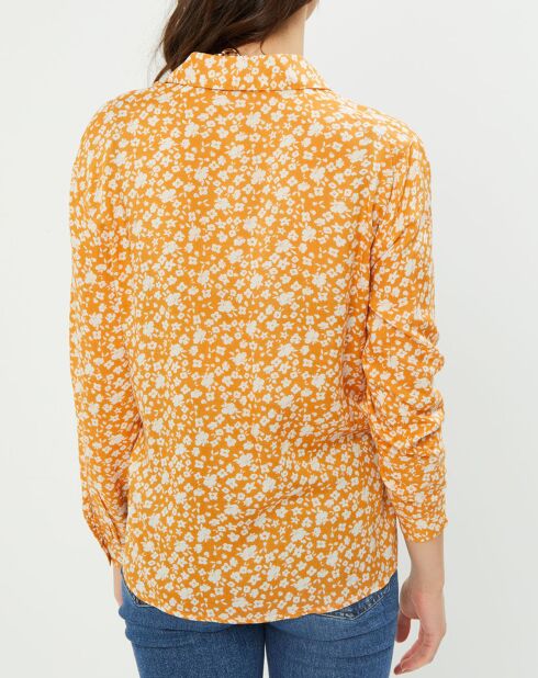 Chemise Lana à fleurs tournesol