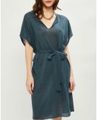 Robe 100% Lin Therese argile