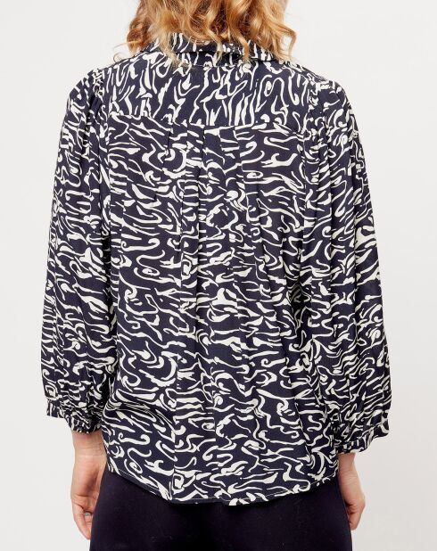 Blouse Zoé noir