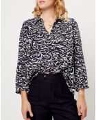 Blouse Zoé noir
