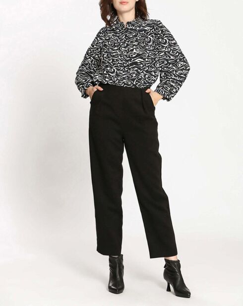 Blouse Zoé noir