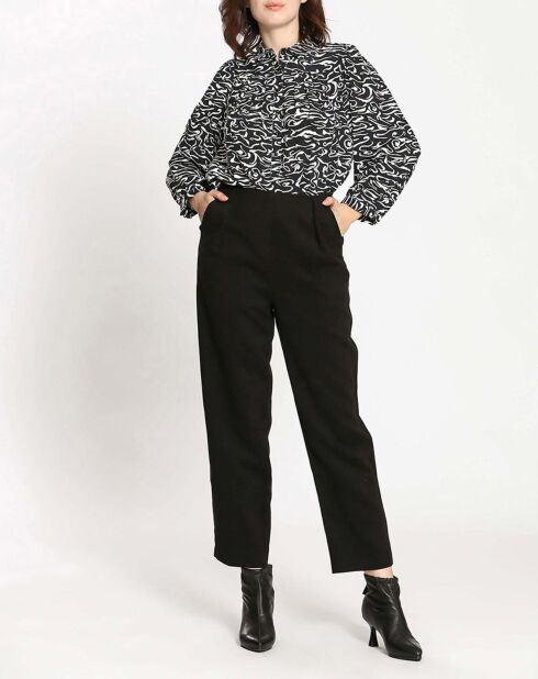 Blouse Zoé noir